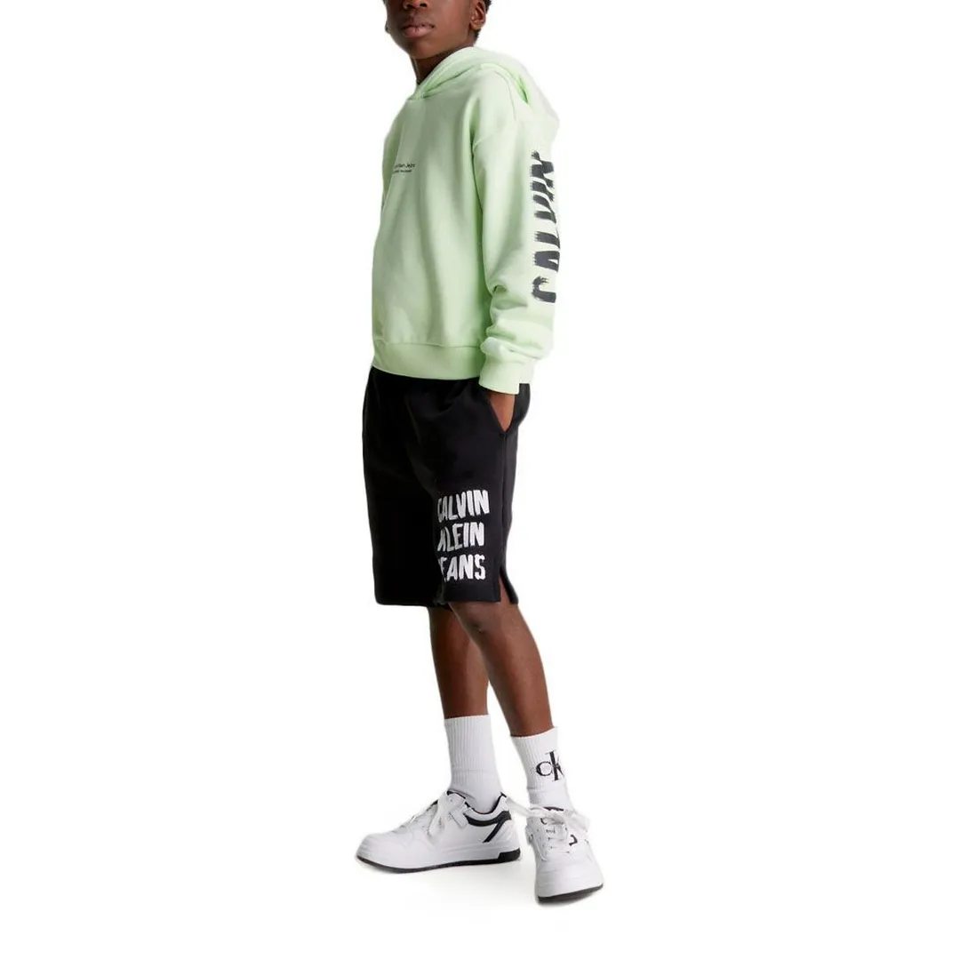 PIXEL LOGO RELAXED SHORTS