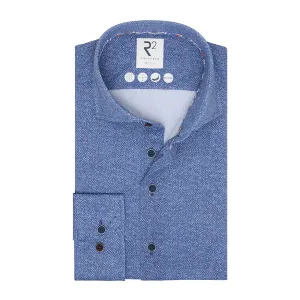 Printed knitted shirt