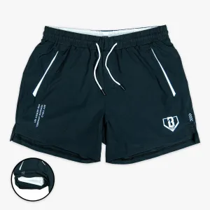 Pro Series Youth Shorts V2 with Liner - Black/White