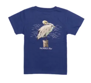 Properly Tied Boys Pelican - River Blue