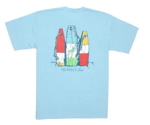 Properly Tied Oh Buoy Tee - Powder Blue