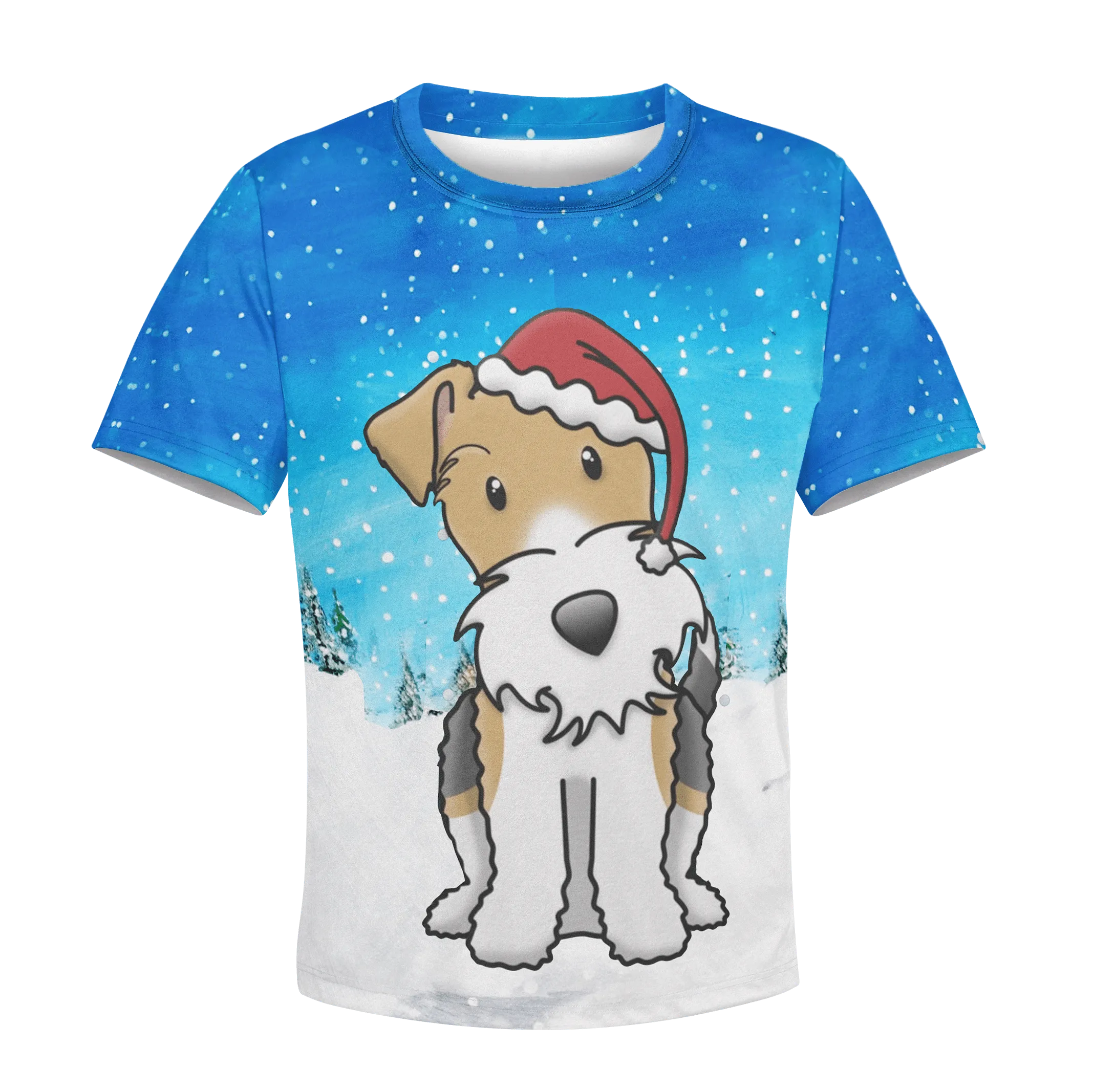 PUPPY DOG MERRY CHRISTMAS Kid Custom Cosplay Hoodies Apparel