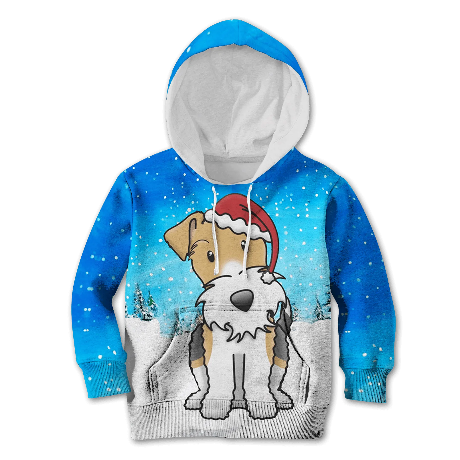 PUPPY DOG MERRY CHRISTMAS Kid Custom Cosplay Hoodies Apparel
