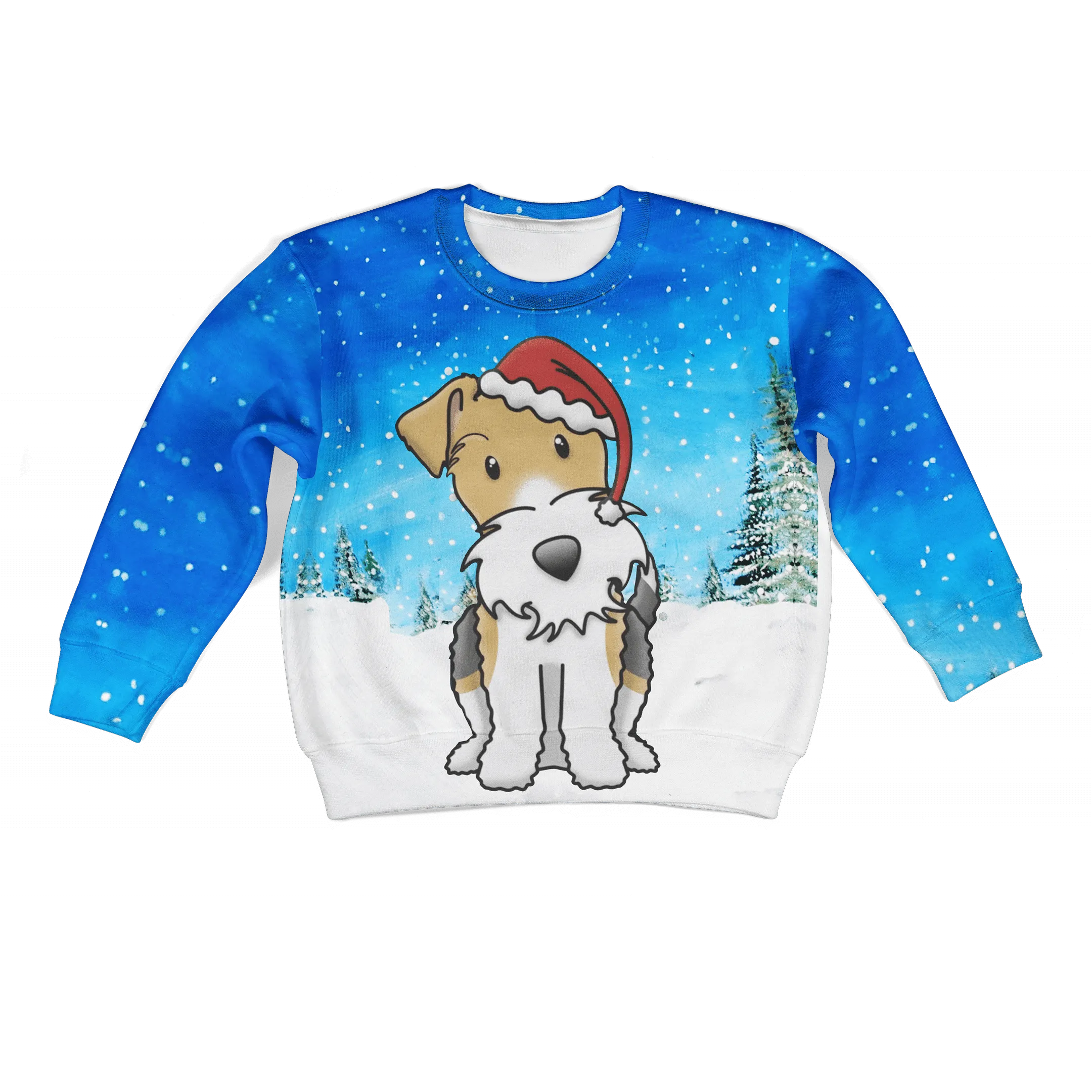 PUPPY DOG MERRY CHRISTMAS Kid Custom Cosplay Hoodies Apparel