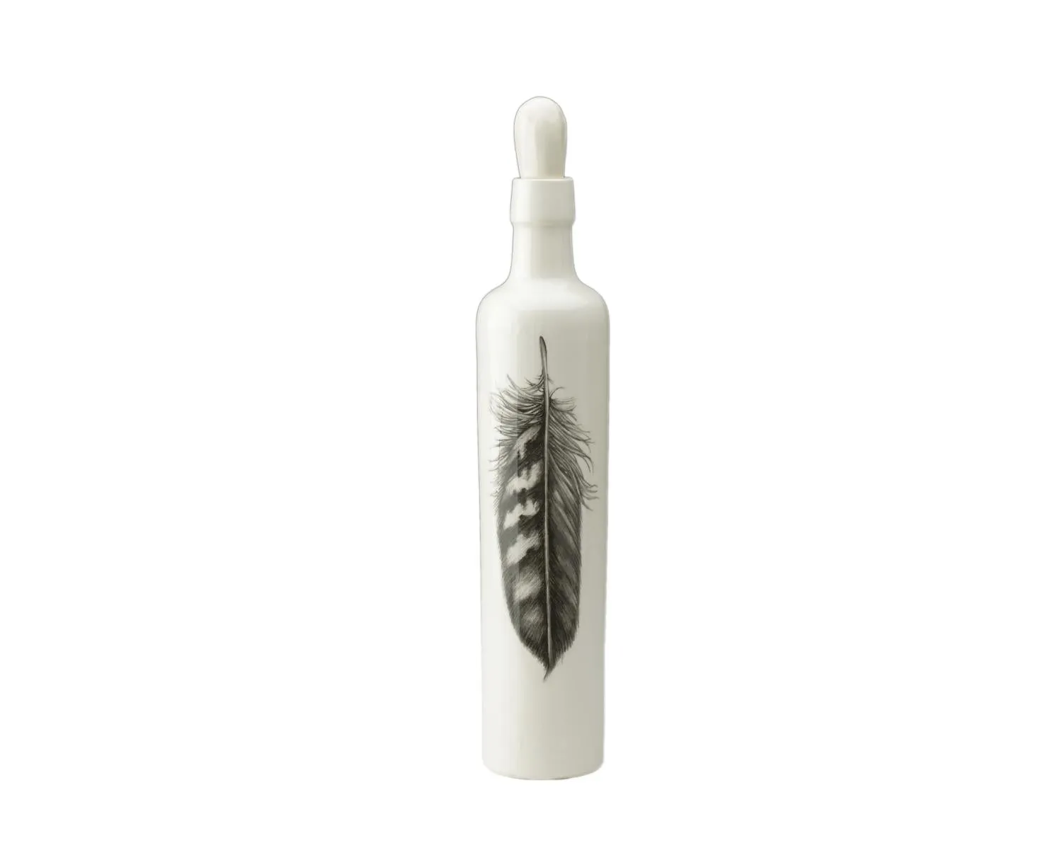 Quail Feather Bottle