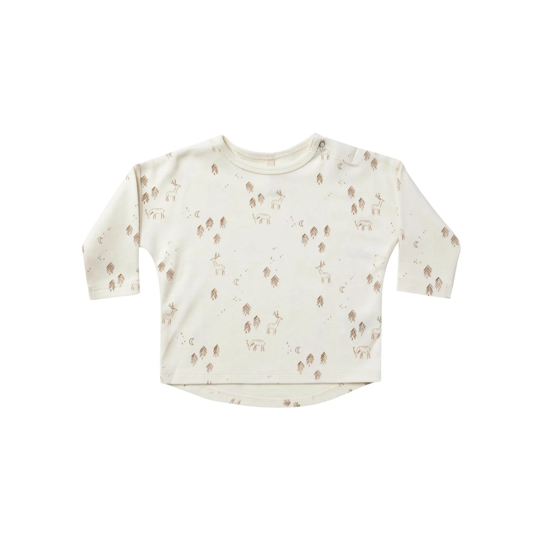 Quincy Mae Long Sleeve Tee - Woodland