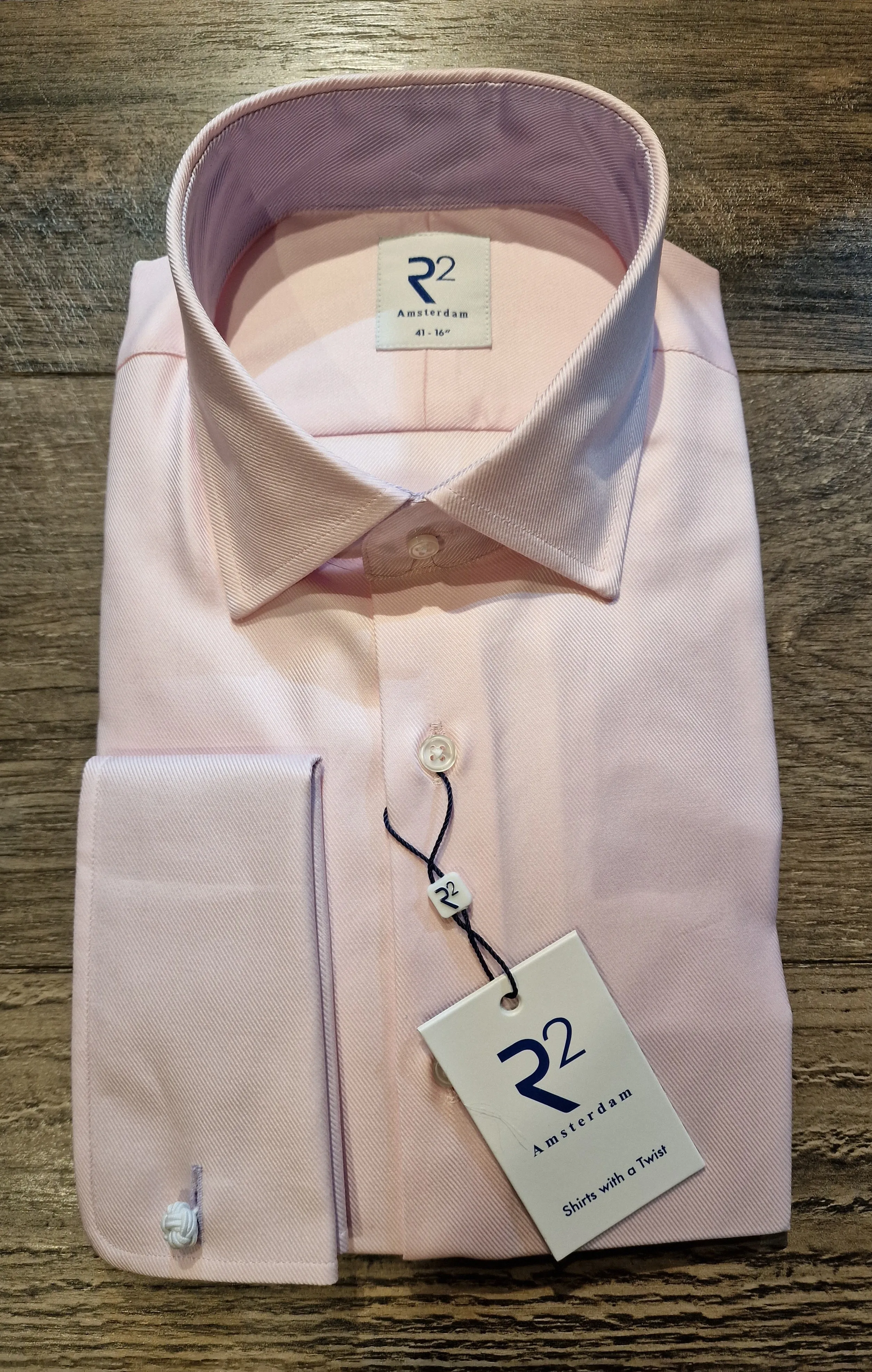 R2 - Amsterdam Double Twist double cuff Shirts