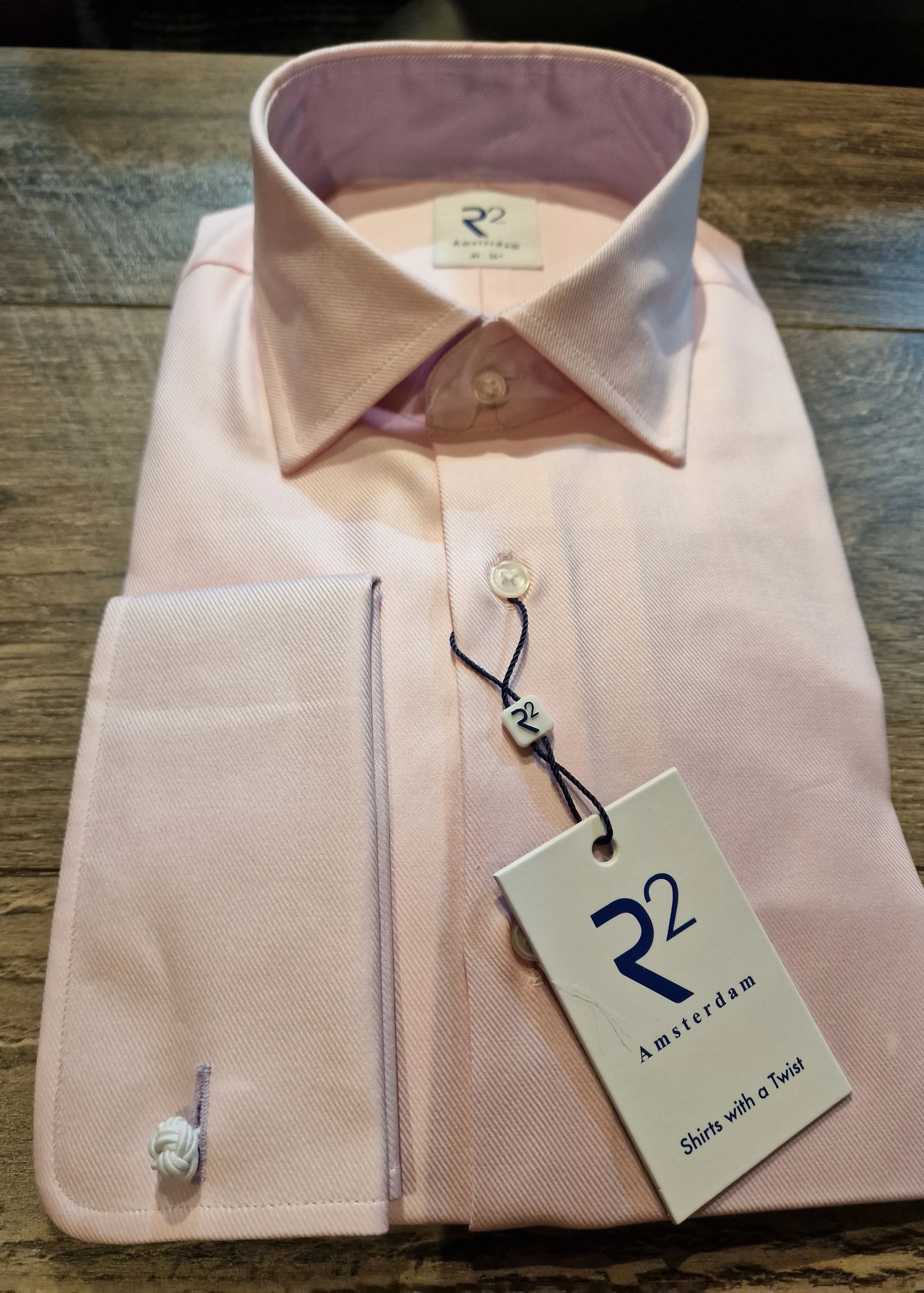R2 - Amsterdam Double Twist double cuff Shirts