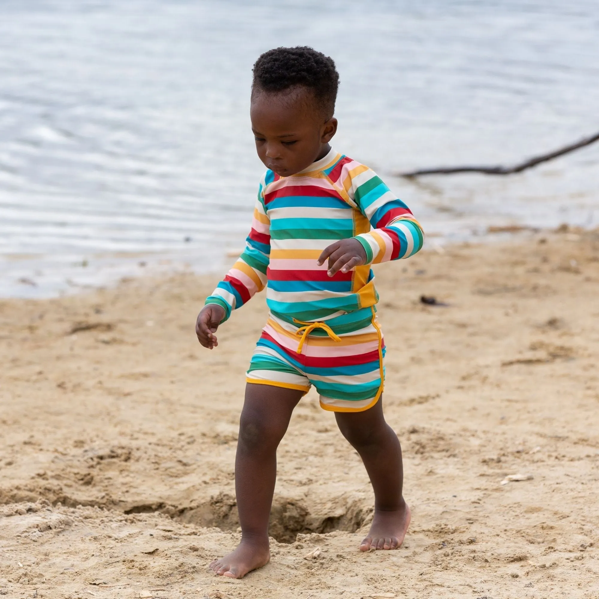 Rainbow UPF 50  Recycled Swim Shorts