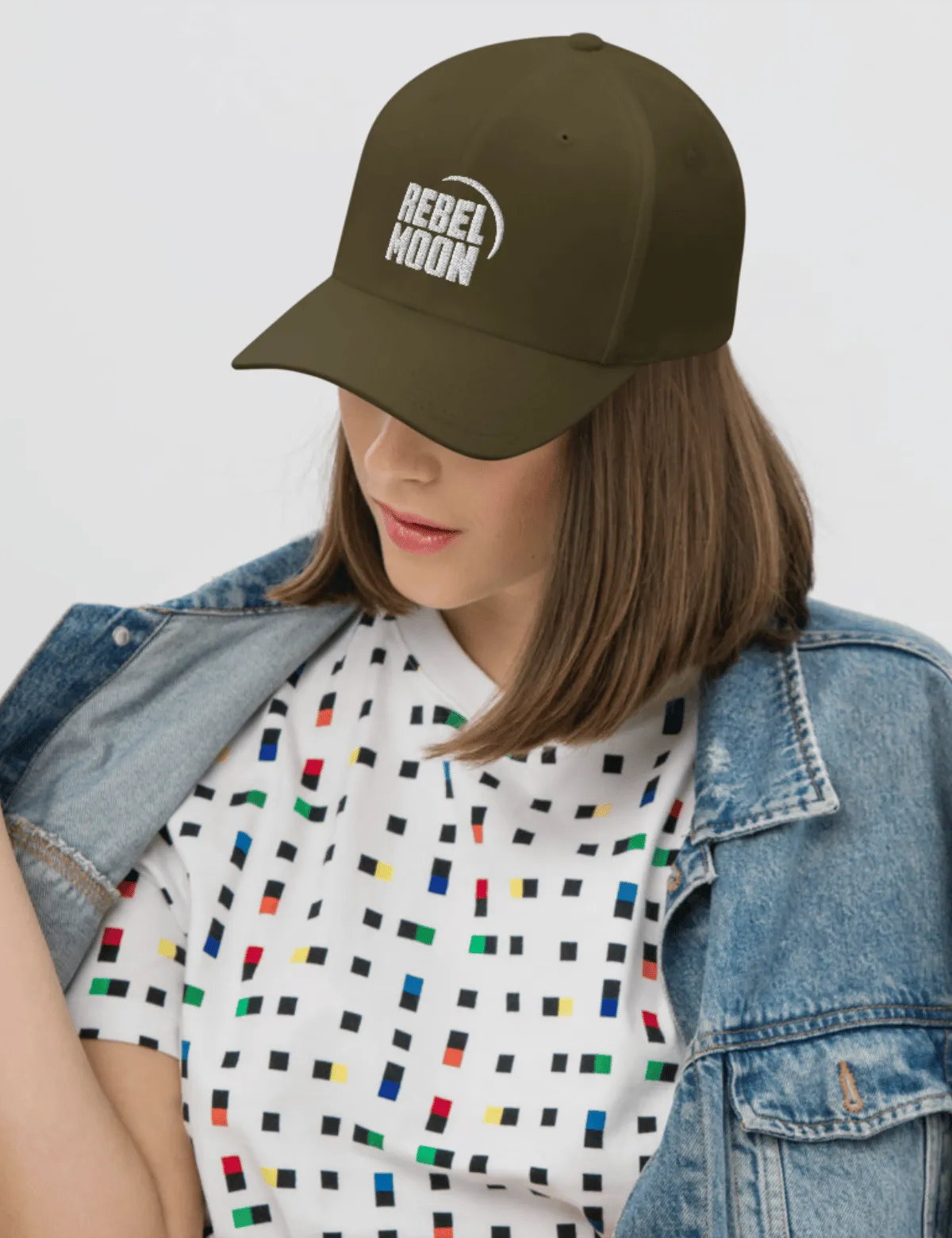 Rebel Moon Structured Twill Cap [Olive]