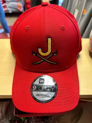 Red J Baseball Hat