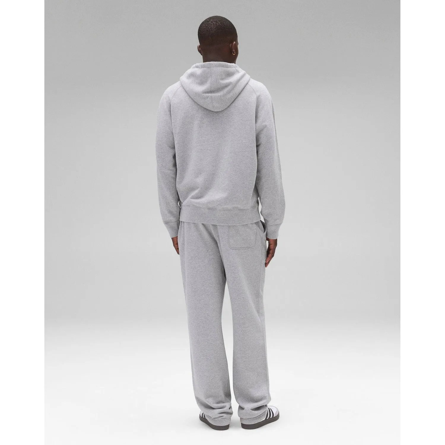 Reigning Champ Men Knit Midweight Terry Relaxed Sweatpant Heather Grey