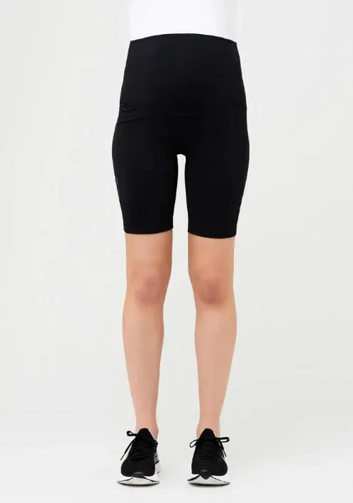 Ripe Maternity Active Over Tummy Bike Short - Black