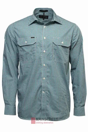Ritemate Pilbara Check Double Pocket Shirt
