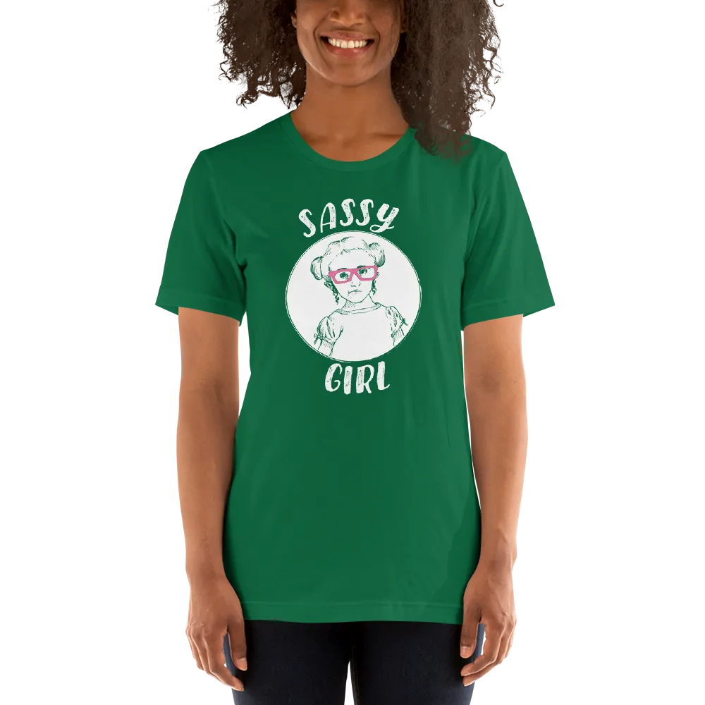 Sassy Girl (Esperanza - Raising Dion) Unisex Dark Color Shirts - Design 01