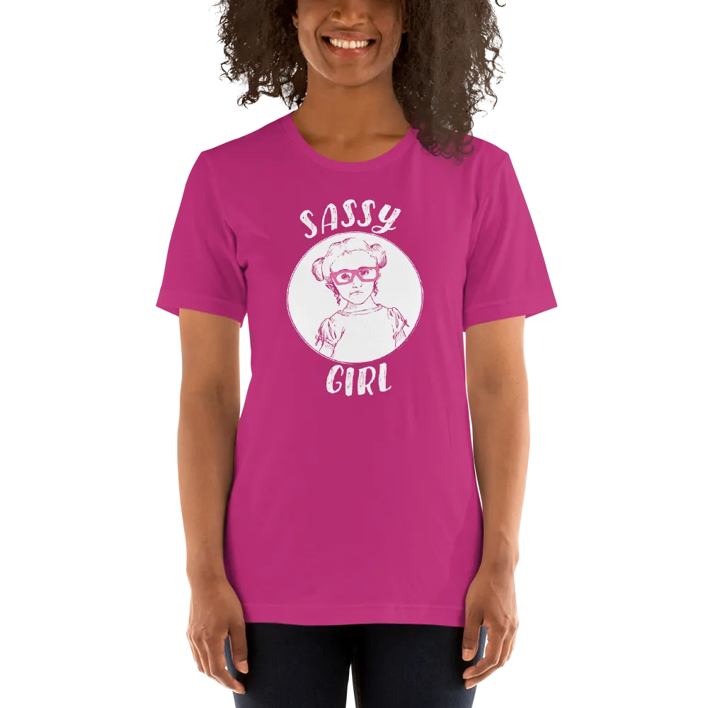 Sassy Girl (Esperanza - Raising Dion) Unisex Dark Color Shirts - Design 01