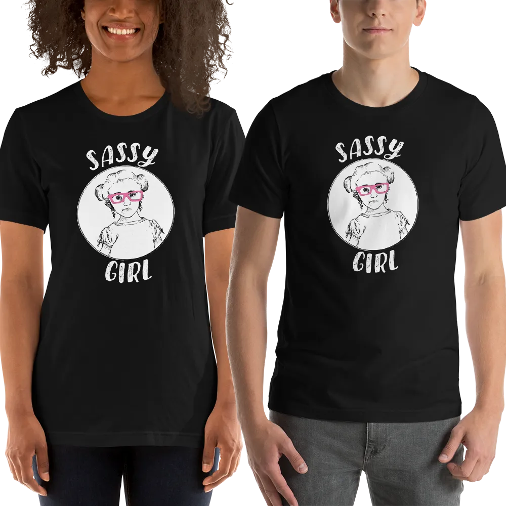 Sassy Girl (Esperanza - Raising Dion) Unisex Dark Color Shirts - Design 01