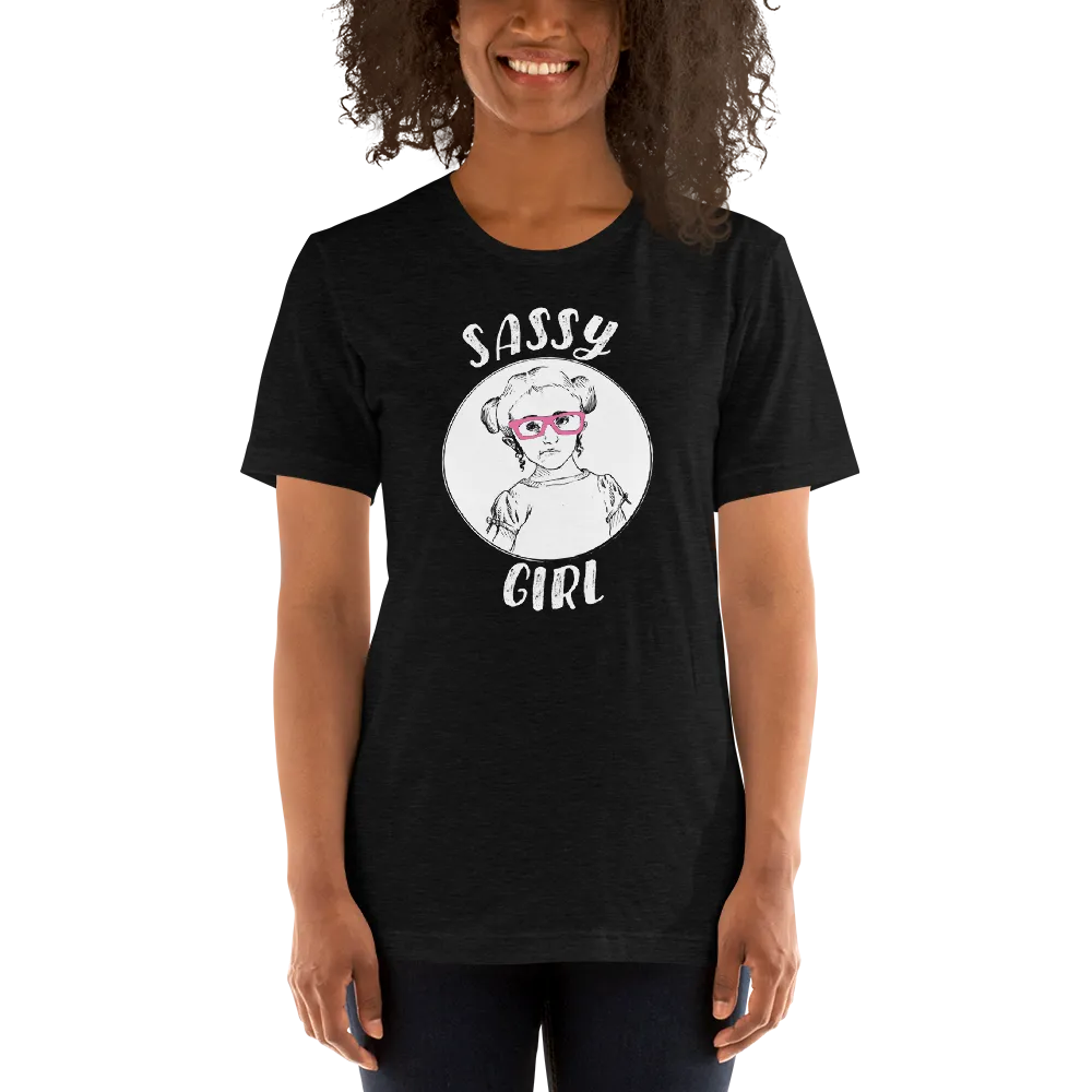 Sassy Girl (Esperanza - Raising Dion) Unisex Dark Color Shirts - Design 01