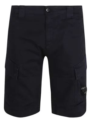 Sateen Stretch Cargo Shorts