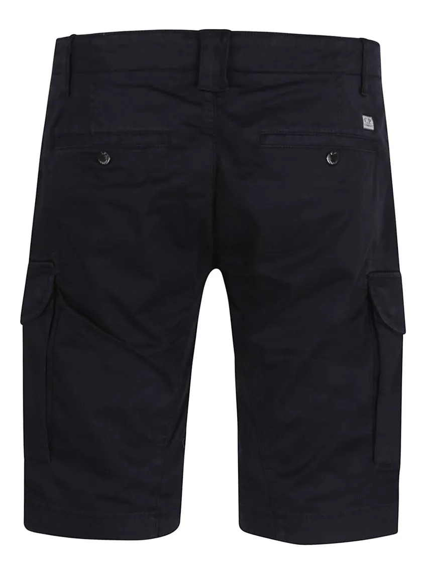 Sateen Stretch Cargo Shorts