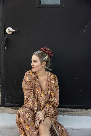 satin oversized scrunchie