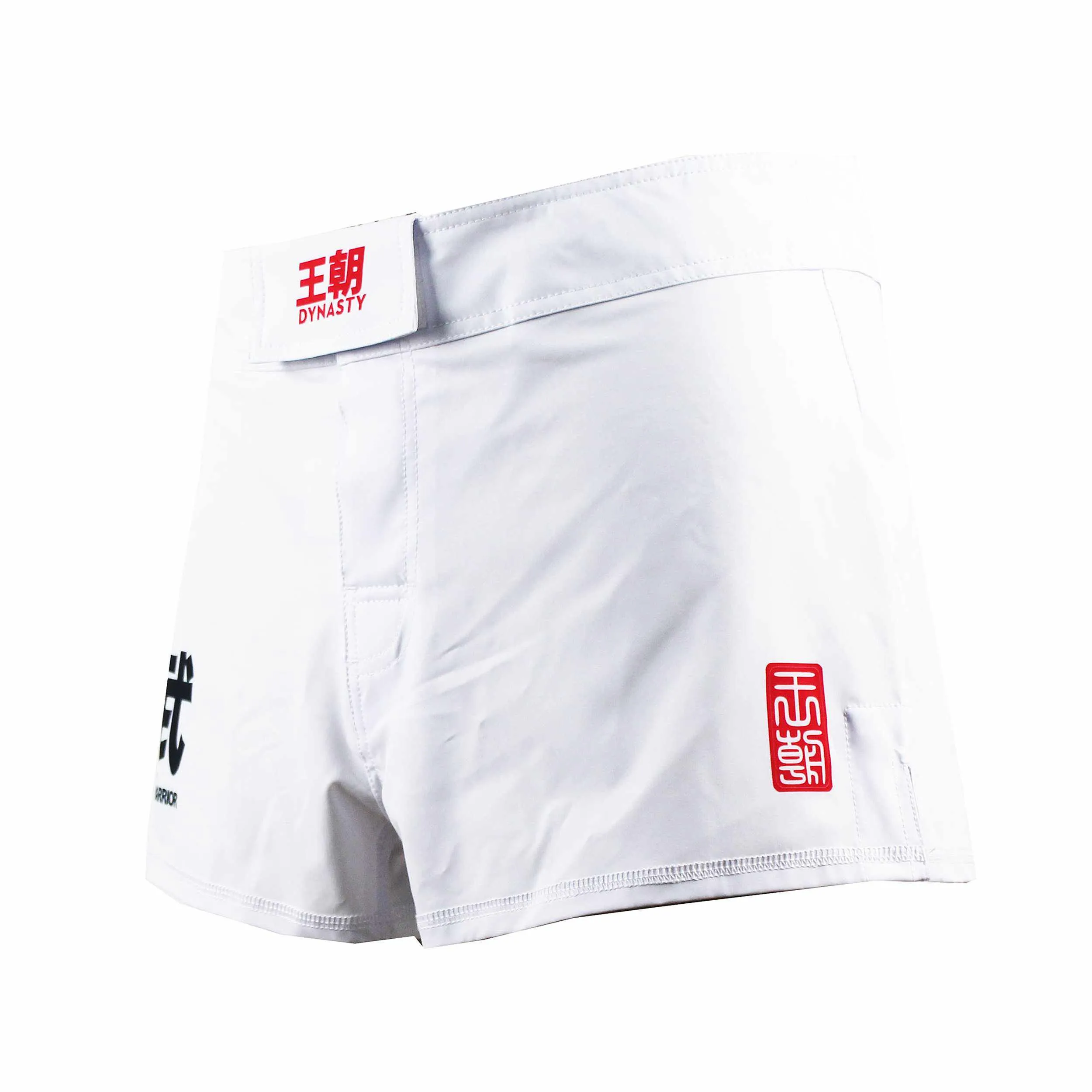 Scholar Warrior MMA Fight Shorts (White)