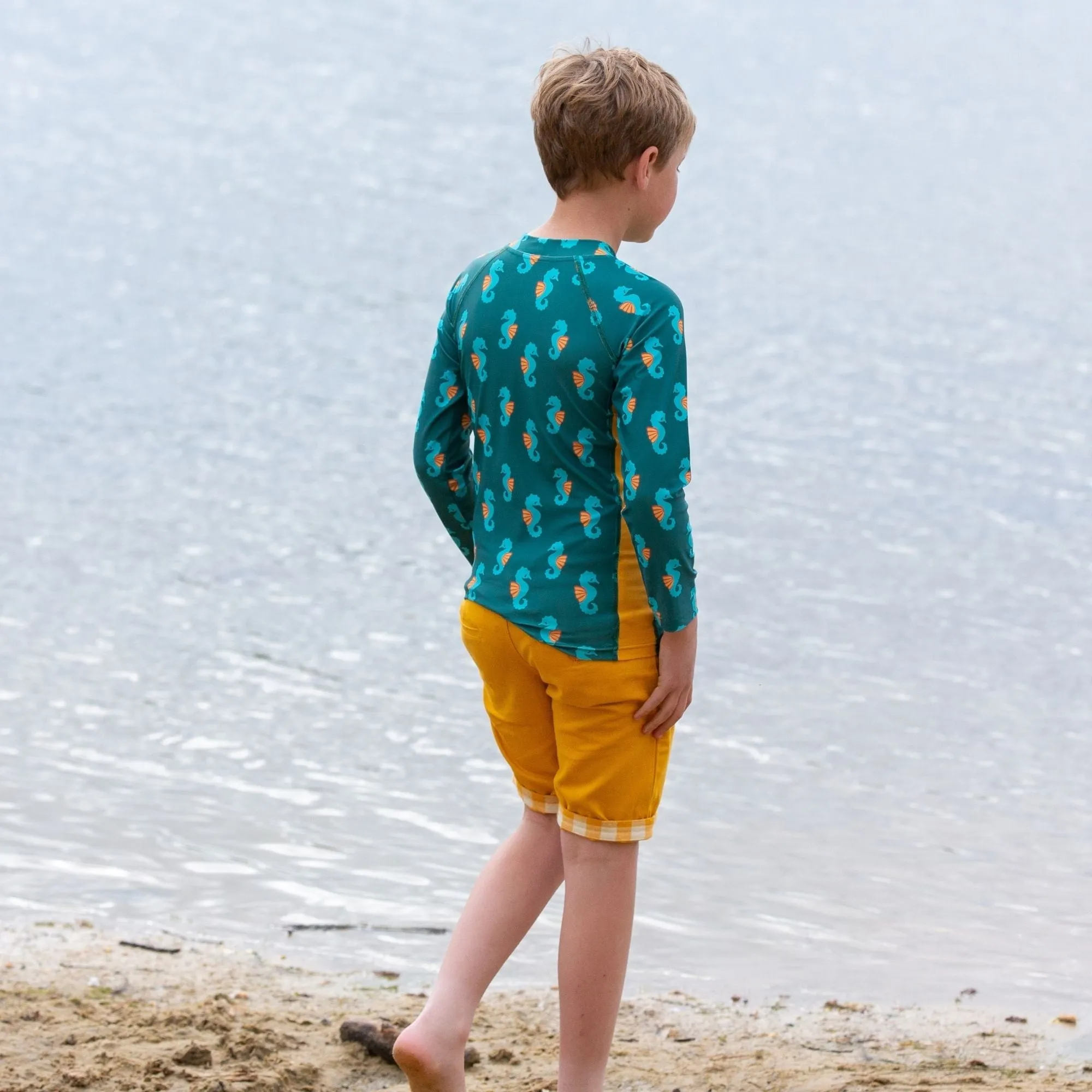 Seahorse UPF 50  Sunsafe Long Sleeve Rash Vest