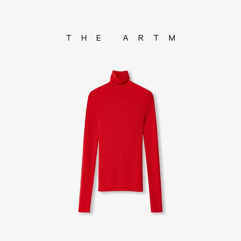 Seamless Australian Wool Turtleneck
