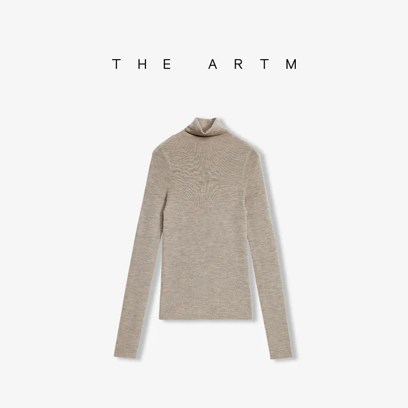Seamless Australian Wool Turtleneck