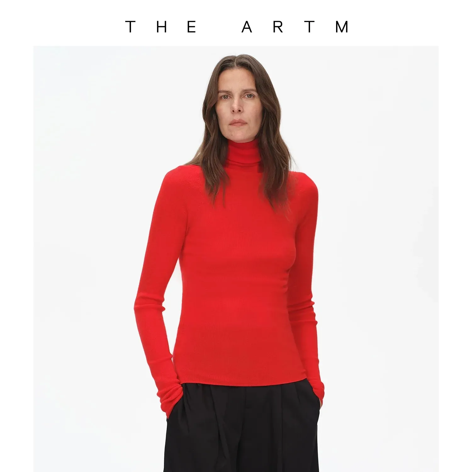 Seamless Australian Wool Turtleneck