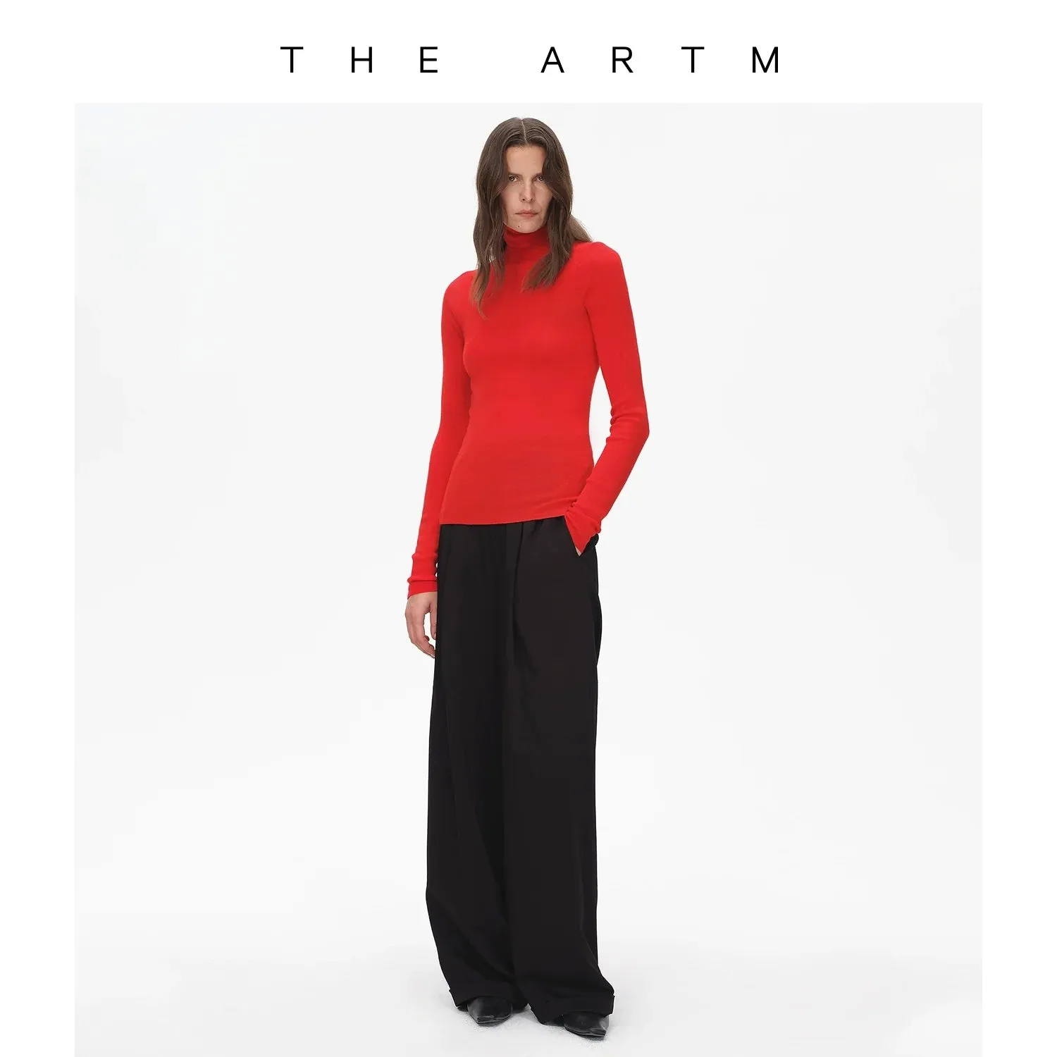Seamless Australian Wool Turtleneck