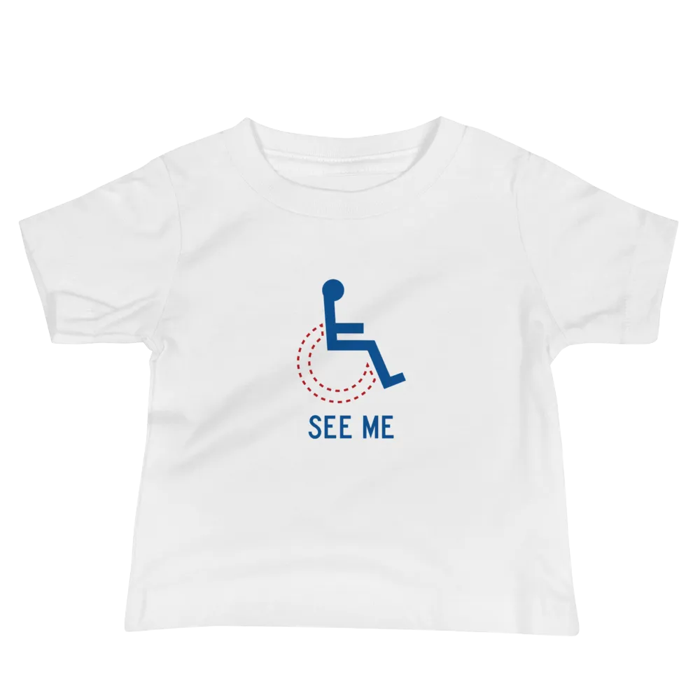 See Me (Not My Disability) Baby White/Pink Shirts