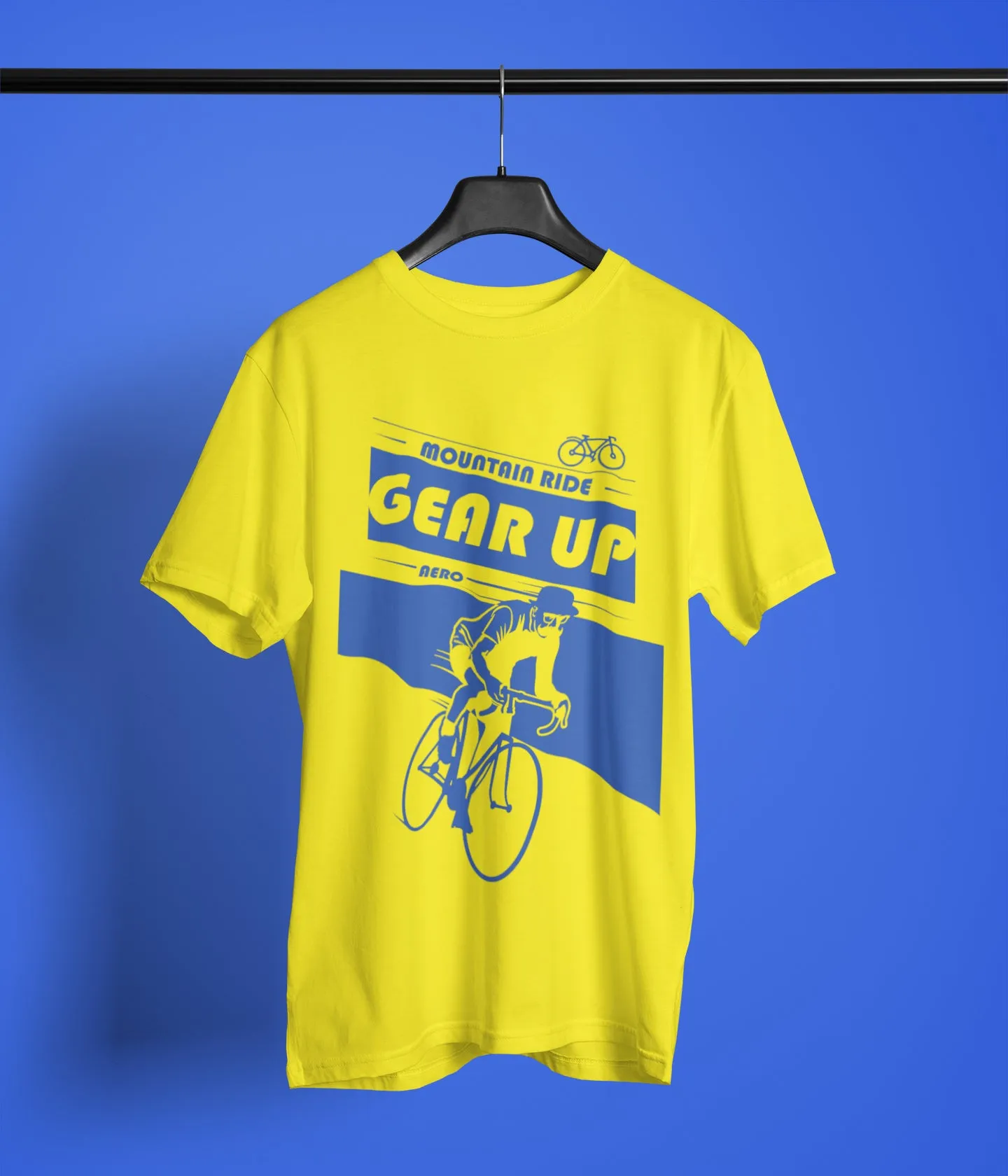 Semantic Half Sleeve Cotton T-shirt - Printed Gear Up