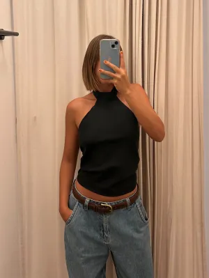 Shelley Black Top by Yayi