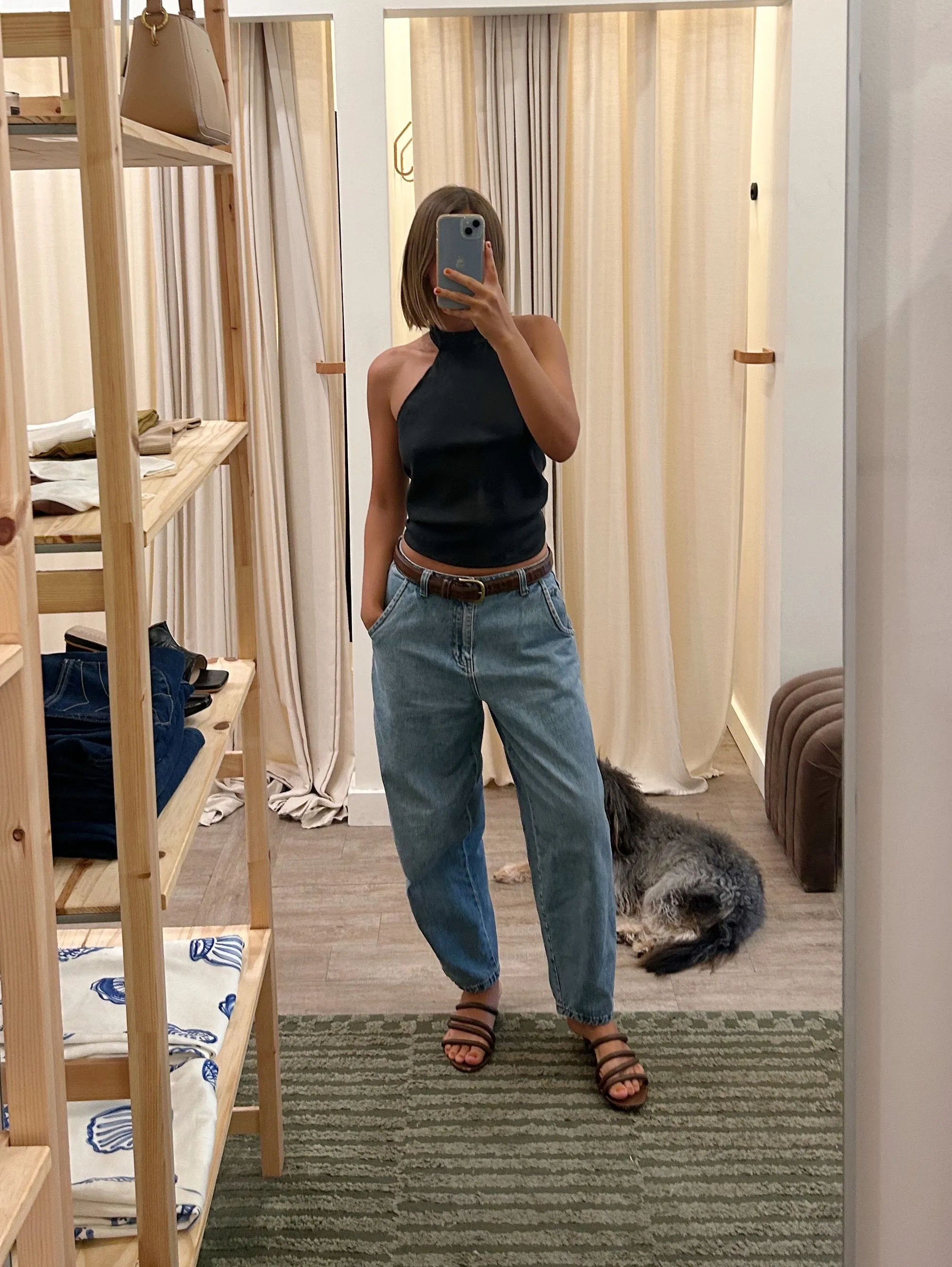 Shelley Black Top by Yayi