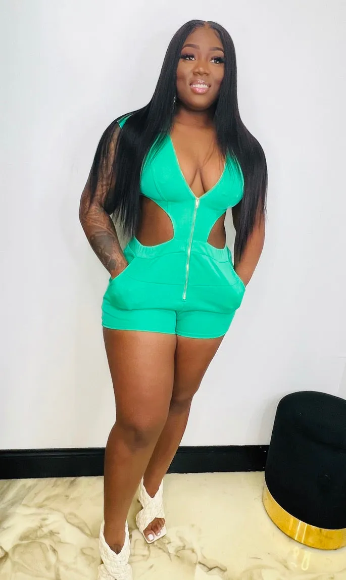 Show Romper - Green