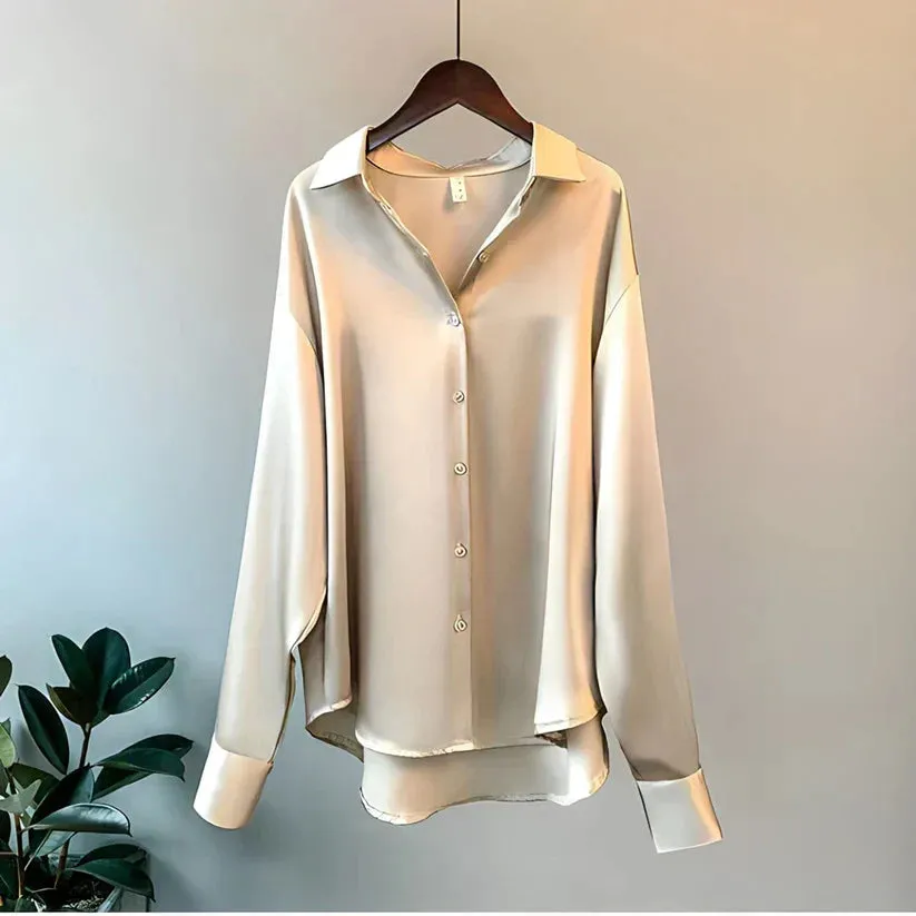 Silk blouse for women by Fifine