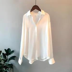 Silk blouse for women by Fifine