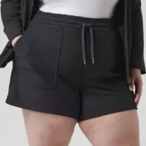 Size 24 - ATHLETA - Farallon Shorts Black NEW no tags $69 msrp