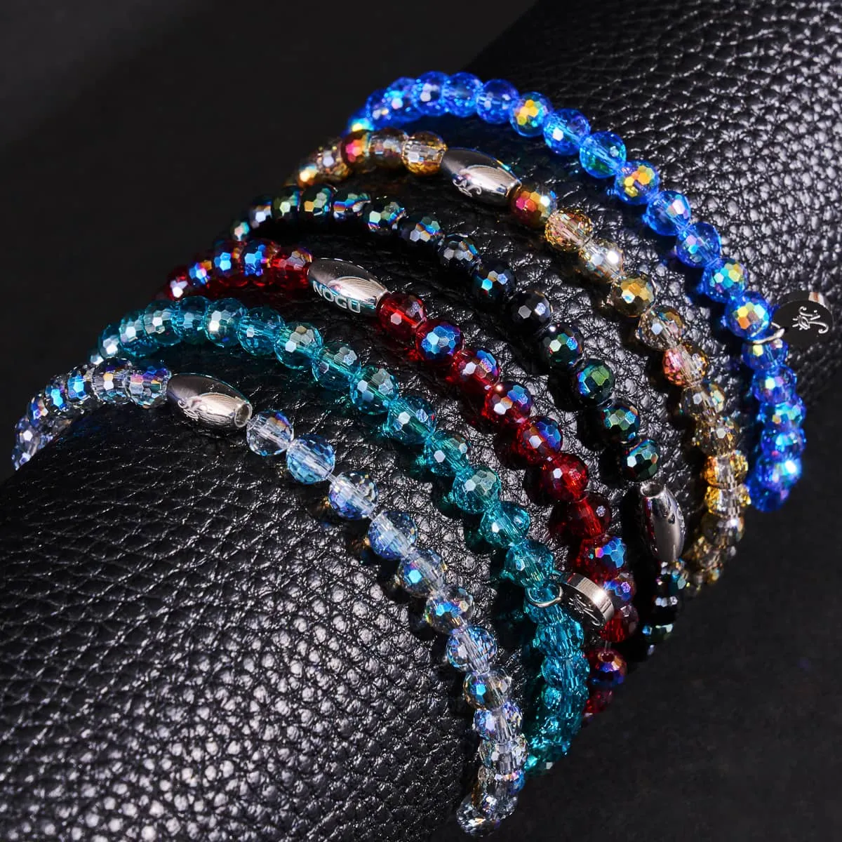 Slate | Faceted Prisma Bracelet