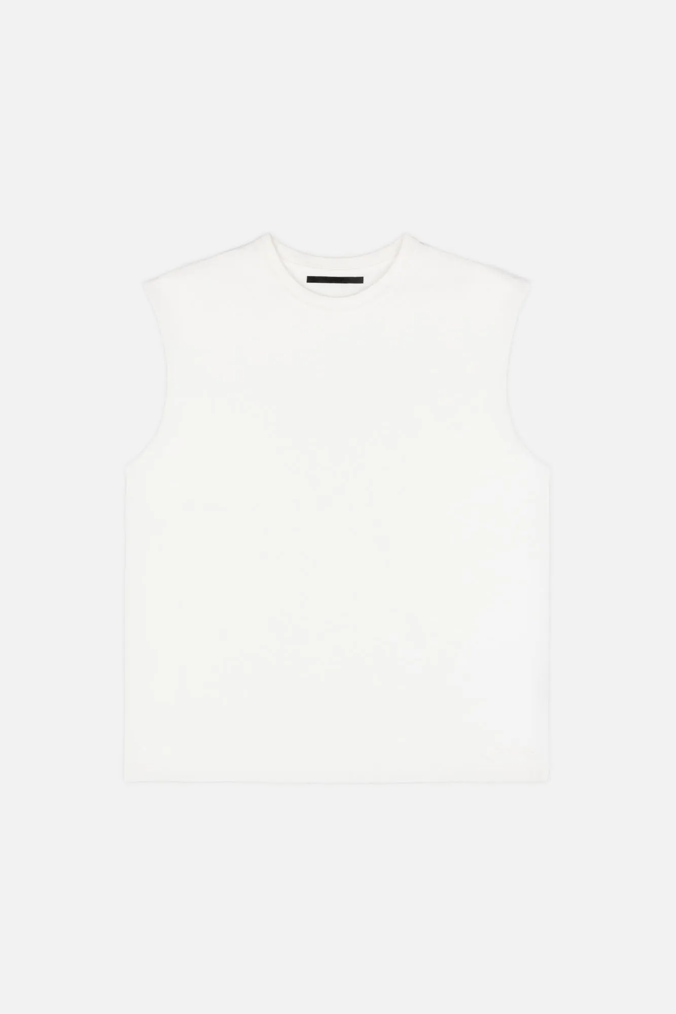 SLEEVELESS T-SHIRT WHITE