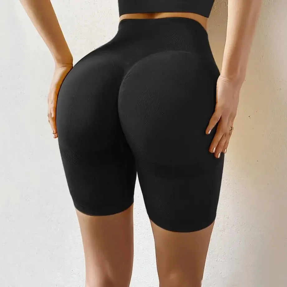 Slim Fit Push-Up Yoga Shorts Hip