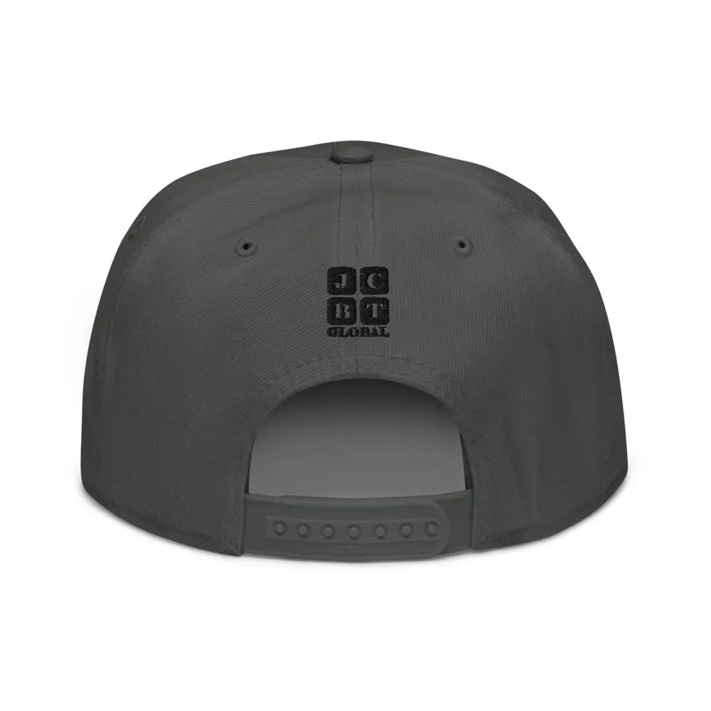 Snapback Hat "1053-0011 California (Black Logo)"