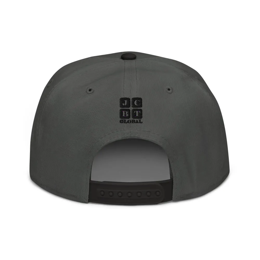 Snapback Hat "1053-0011 California (Black Logo)"