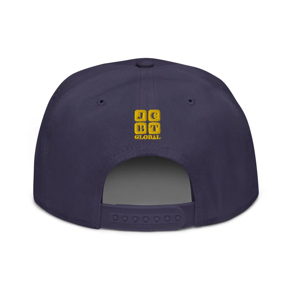 Snapback Hat "1053-0011 California (Yellow Logo)"