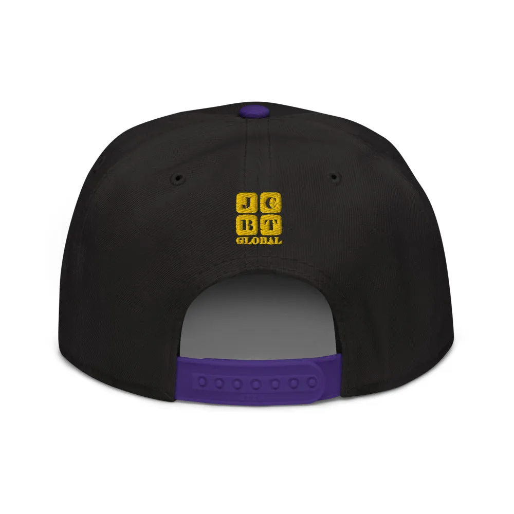 Snapback Hat "1053-0011 California (Yellow Logo)"