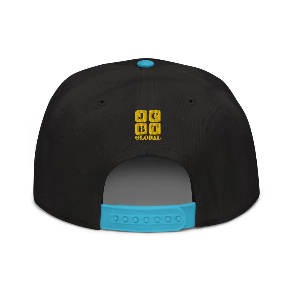 Snapback Hat "1053-0011 California (Yellow Logo)"