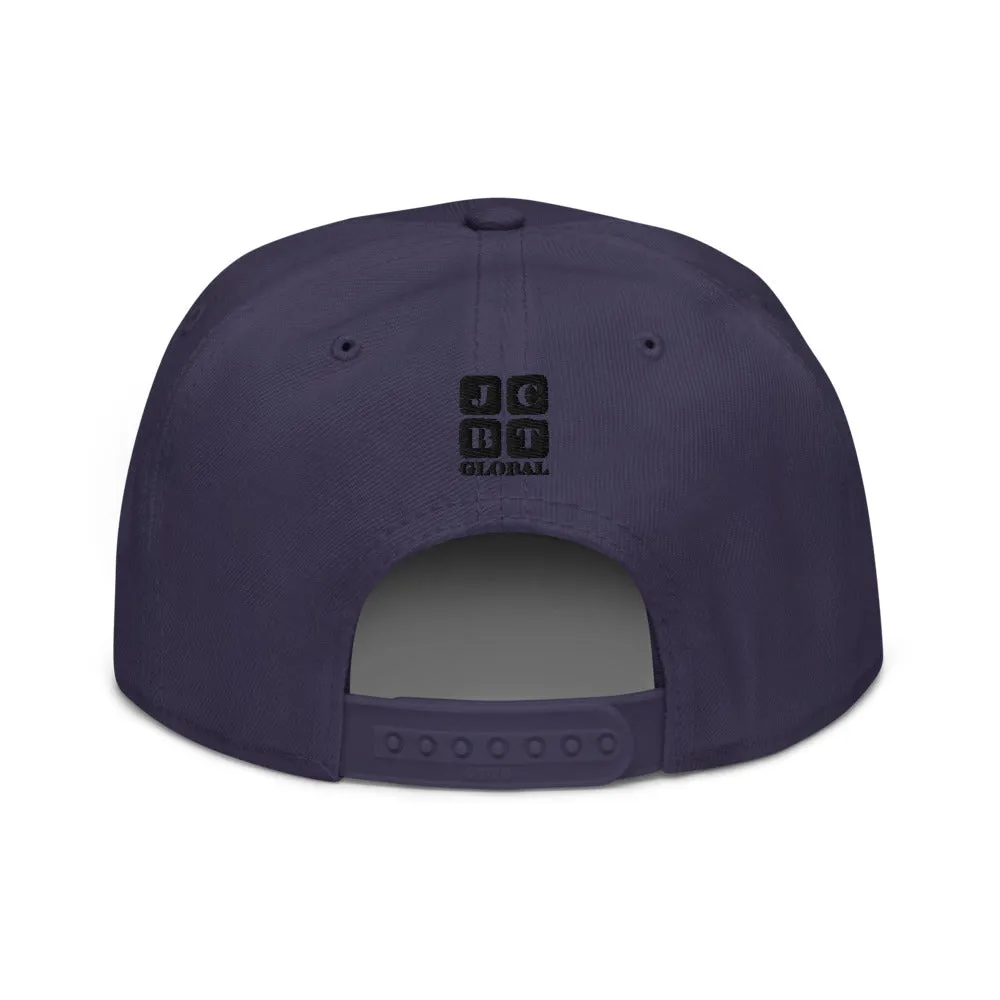 Snapback Hat "1053-0091 Georgia (Black Logo)"
