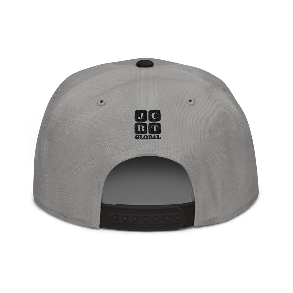 Snapback Hat "1053-0091 Georgia (Black Logo)"