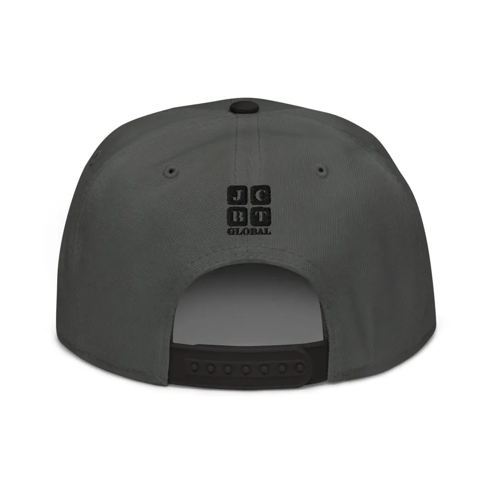 Snapback Hat "1053-0091 Georgia (Black Logo)"